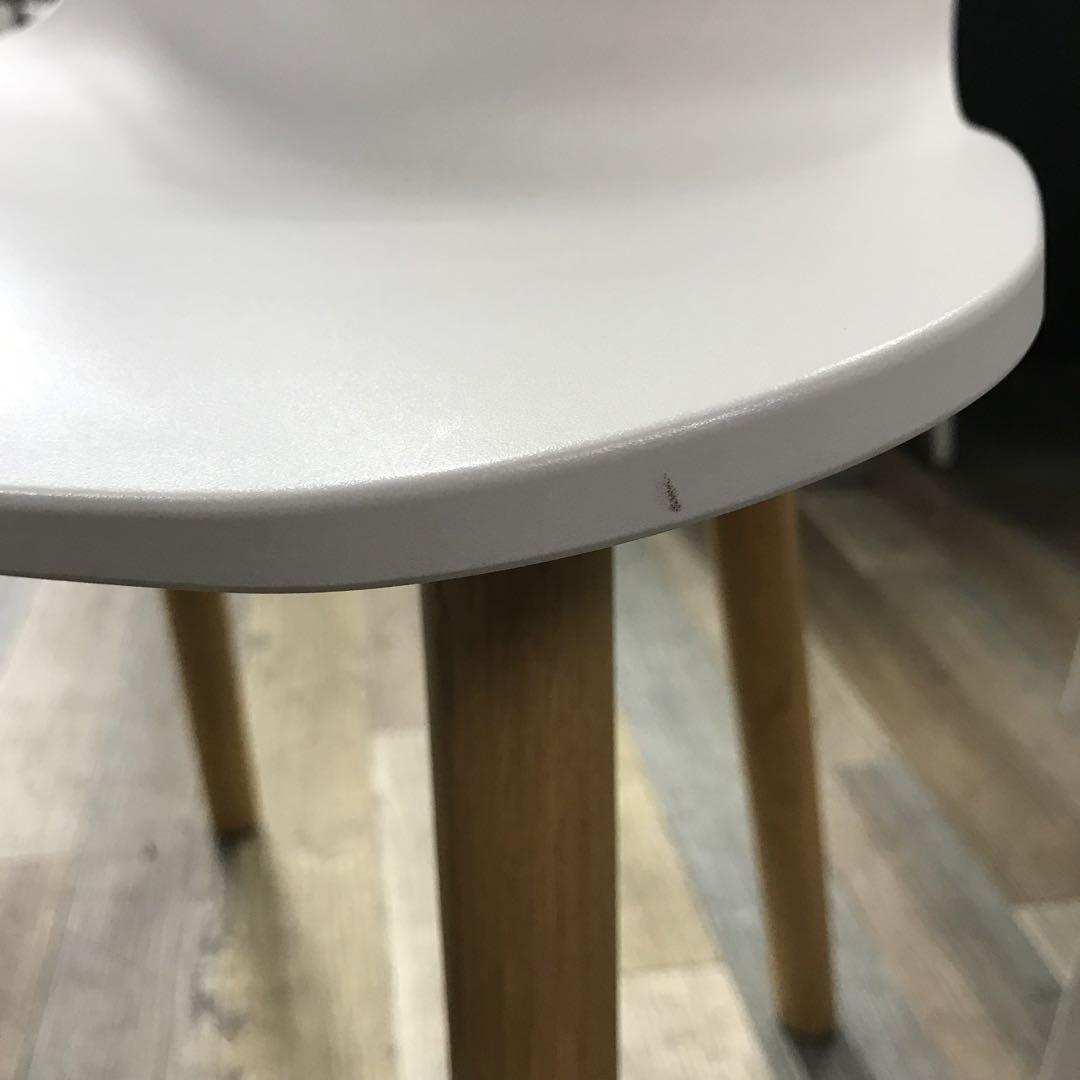 【4脚セット】Vitra ヴィトラ HAL Wood チェア ホワイト 木製脚