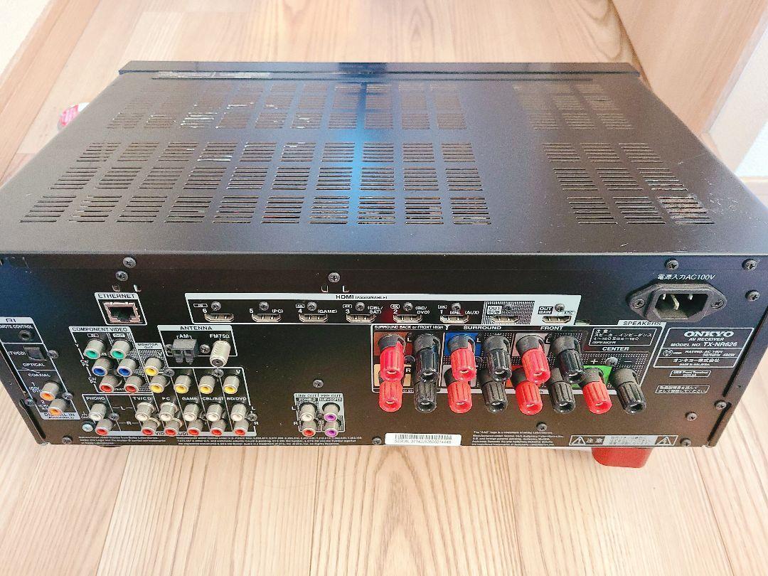 NEW人気 美品 ONKYO オンキョー TX-NR626 AVレシーバー アンプ 本体 N1dJs-m82647920411 在庫定番
