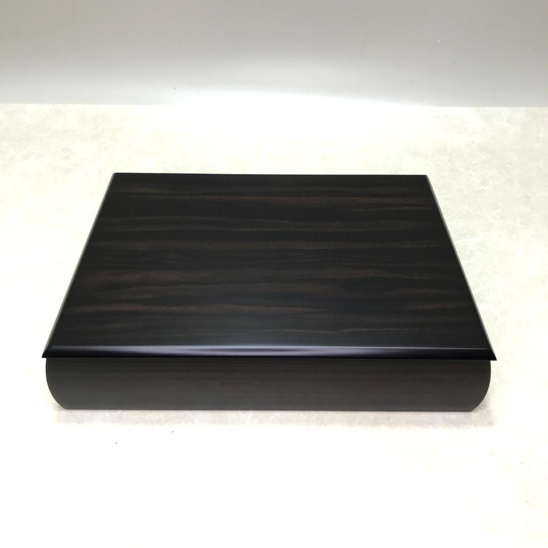 みかん様専用 唐木 文箱 硯箱 文書入 縞黒檀 美品 - メルカリ