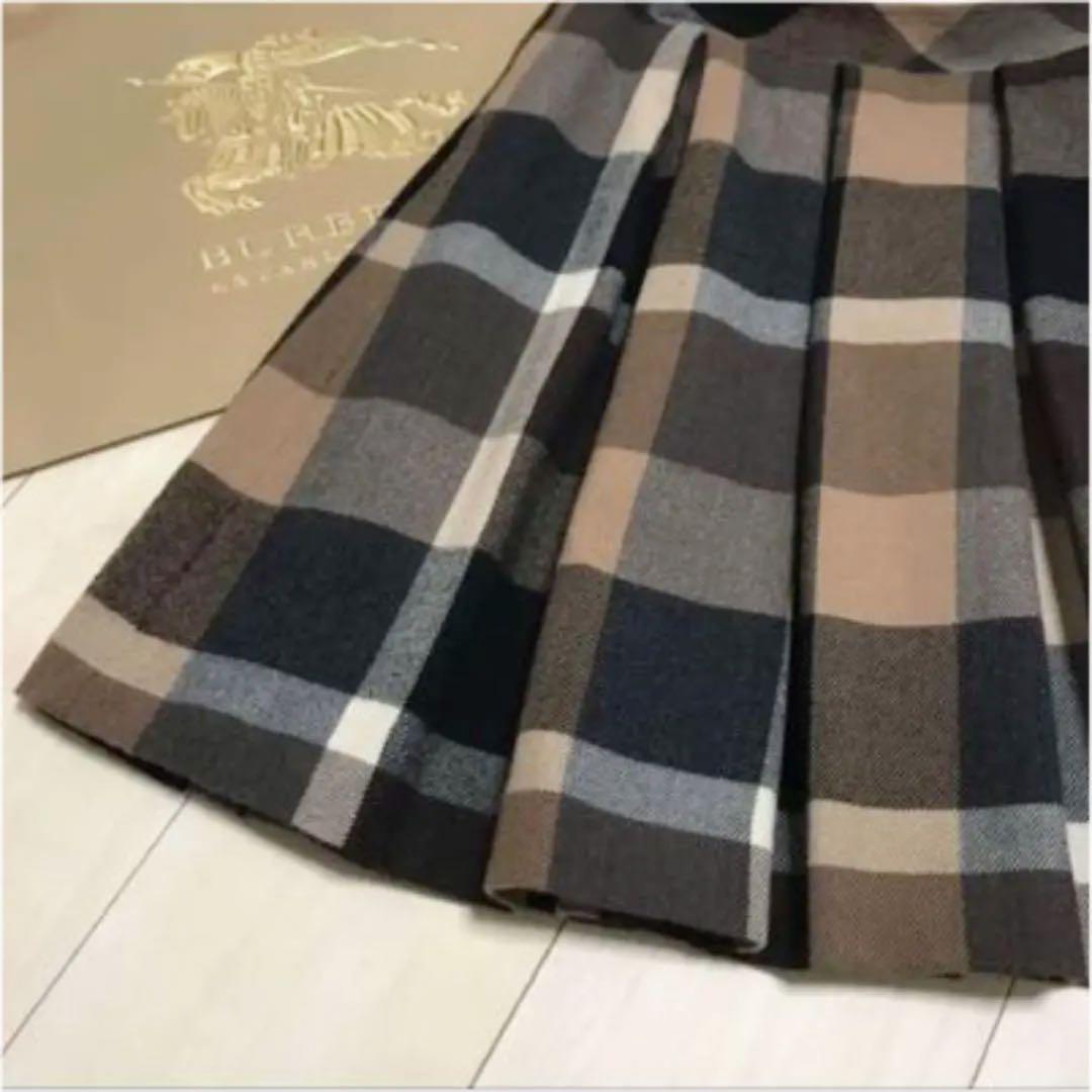 新作登場得価 BURBERRY ウールスカート ミニスカート JNO6w-m82654338270 クレストブリッジ マラソン限定