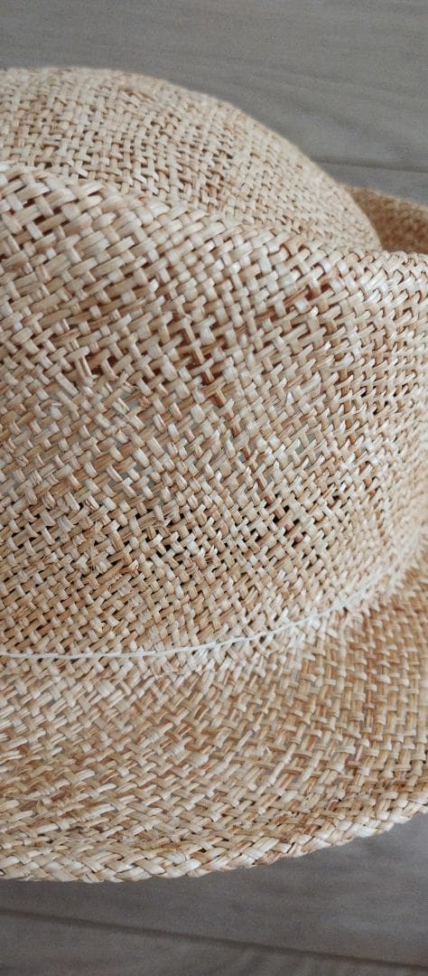 YPON　YUTAKA MATSUBARA 麦わら帽子　個性的 58サイズ