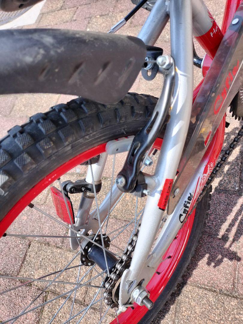 美品 幼児 子供 キッズ 自転車 マウンテンバイク 18 インチ 前 カゴ　付き