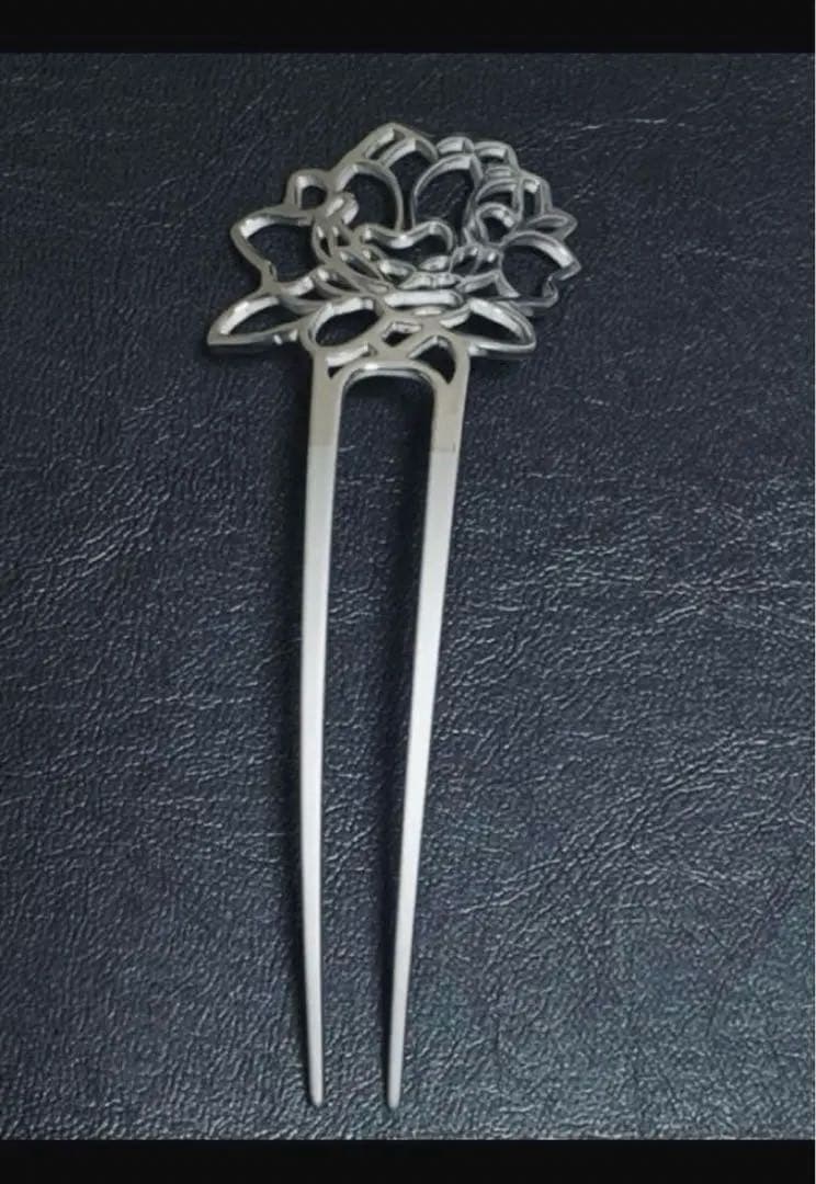 三代目板金屋 月下美人 髪飾り 簪 かんざし 箱付き 三代目板金屋 月下美人 髪飾り 簪 かんざし 箱付き