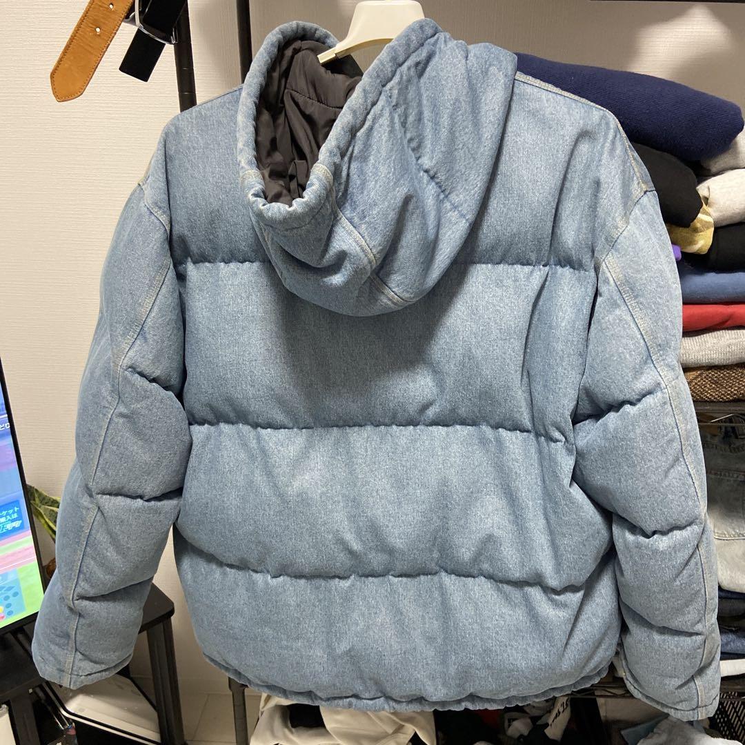 XLARGE デニムブルー ダウンジャケット