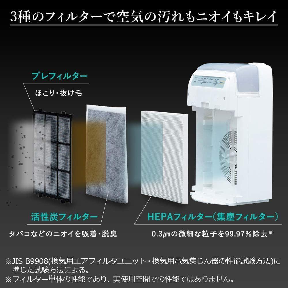 【未使用品】アイリスオーヤマ　加湿空気清浄機 HXF-C25-W ホワイト