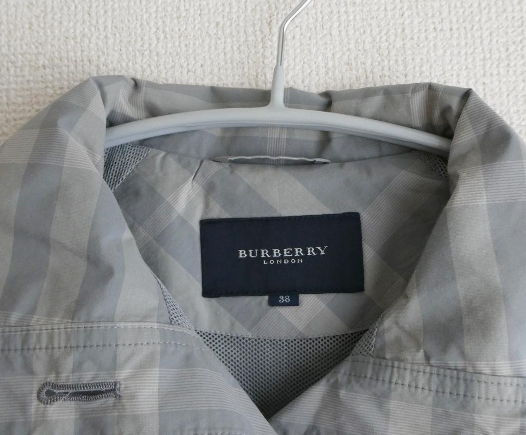 BURBERRY LONDON　チェック ブルゾン ジャケット