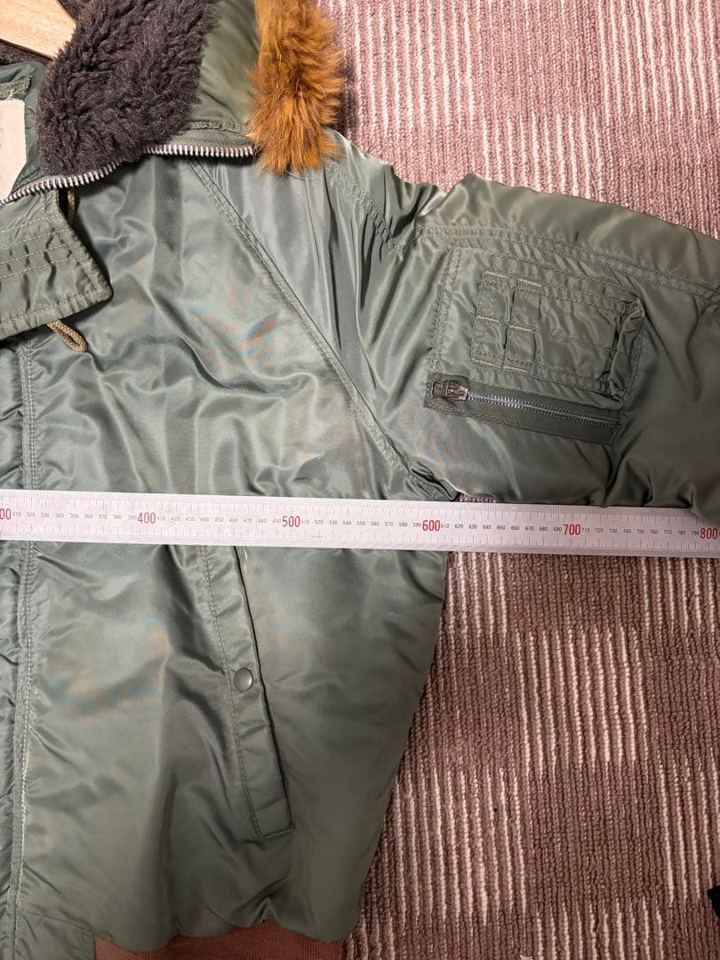 スピワックのN-2Bフライトジャケット ショート丈 スピワックのN-2Bフライトジャケット ショート丈