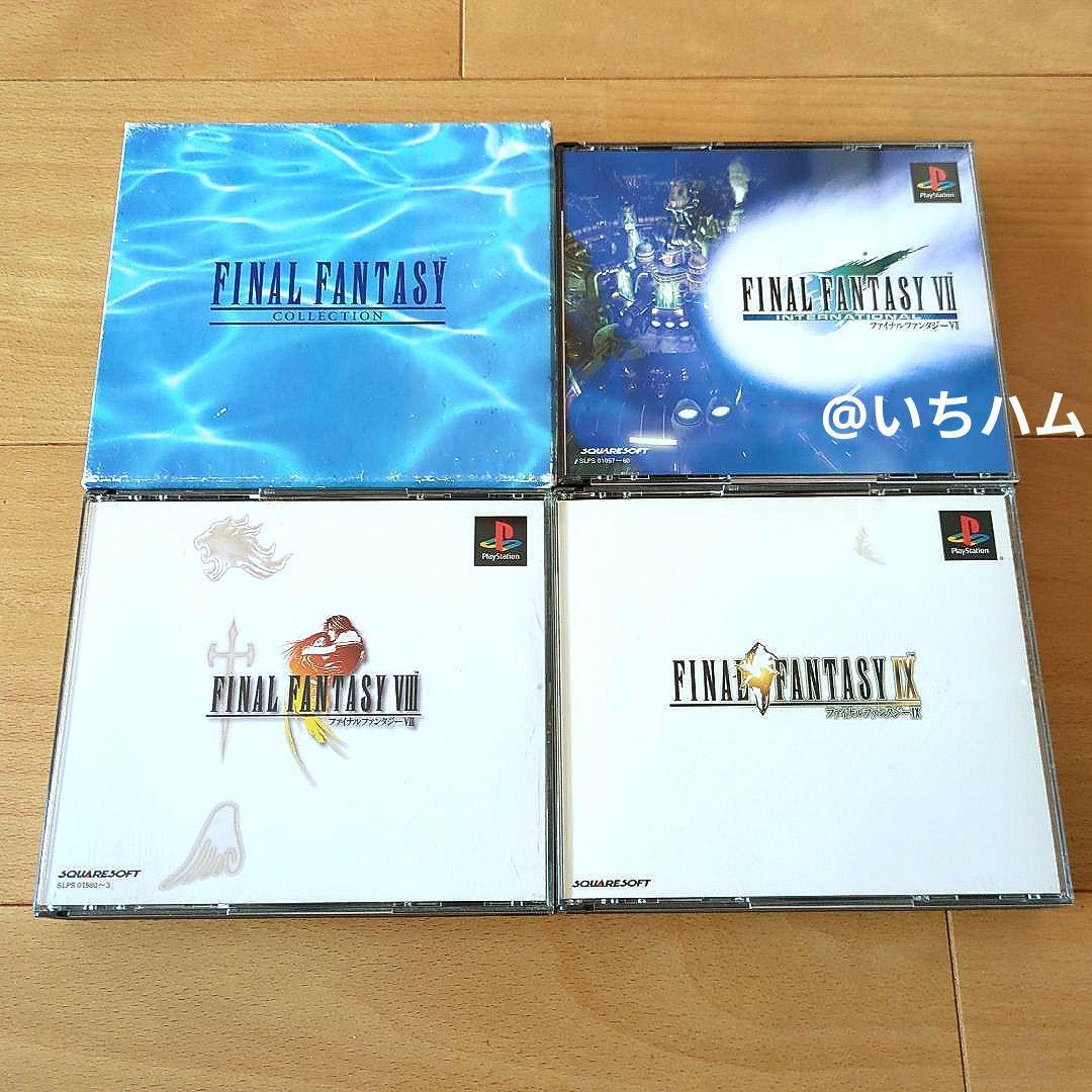 ファイナルファンタジーコレクション等　PS1.2FF関連ソフト13本+DVD1本