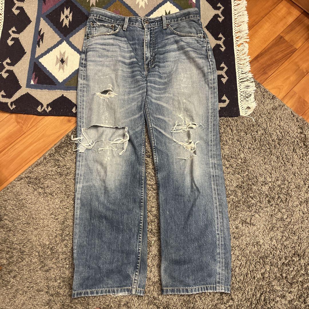LEVI'S 502 00s W36 ストレート ワイド デニム
