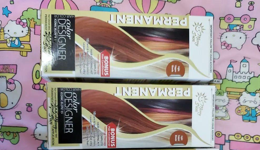 2 merry sun color designer copper blonde