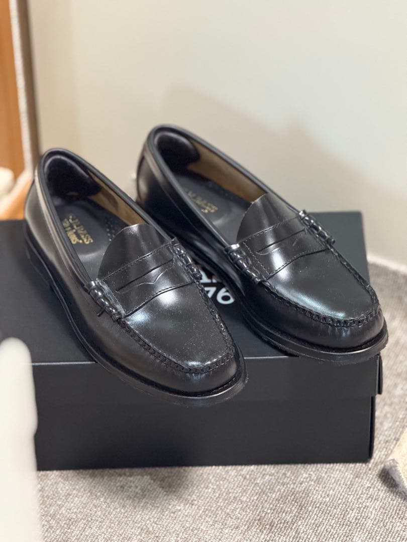 G.H. Bass WEEJUNS ローファー 25.5cm ブラック25.5cm G.H.BASS