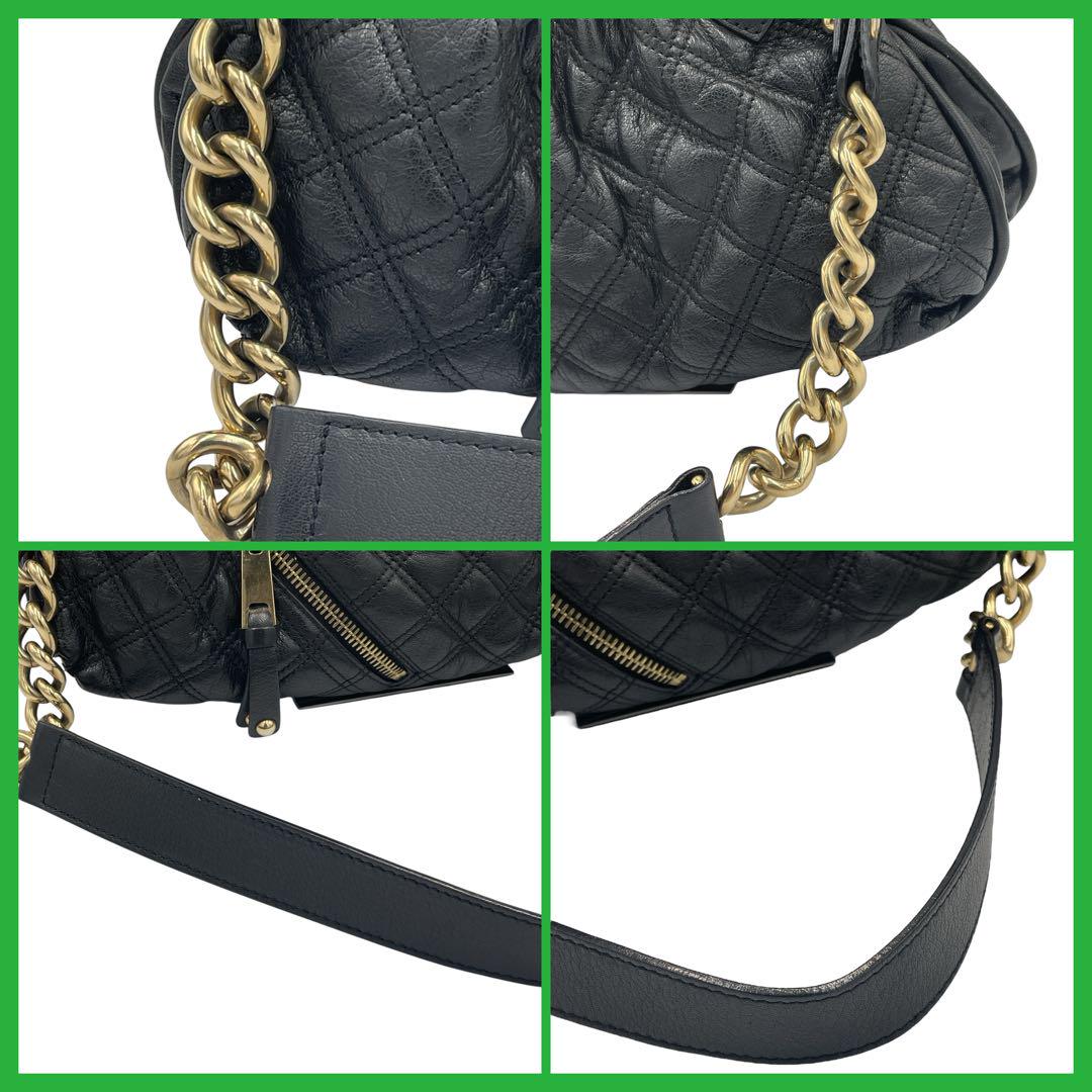 MARC JACOBS スタムショルダーバッグ 2way キルティング チェーン MARC JACOBS スタムショルダーバッグ 2way キルティング