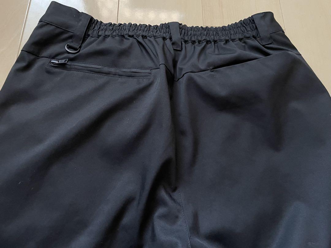 WWS セットアップ テーラード アンクルパンツ ブラック Lサイズ