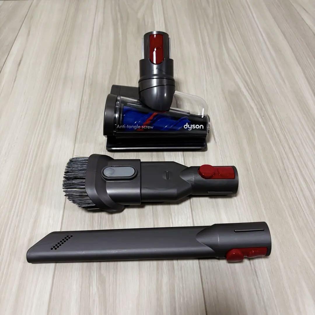 Dyson 掃除機、隙間ノズル、毛絡み防止スクリューツール