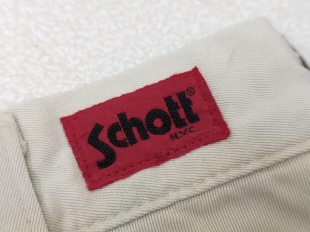 90s00s Schott 日本製 ヴィンテージ コットン チノパン