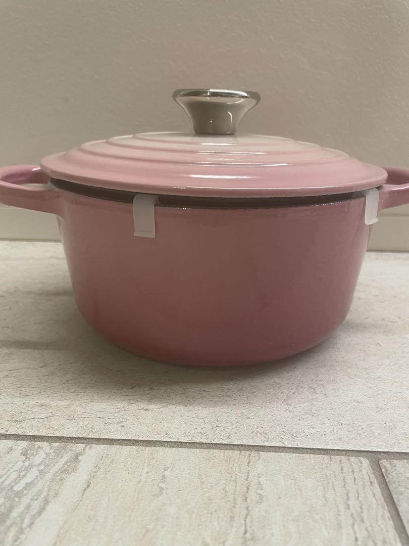 ルクルーゼ Le Creuset ココットロンド 両手鍋 18 オンブレピンク