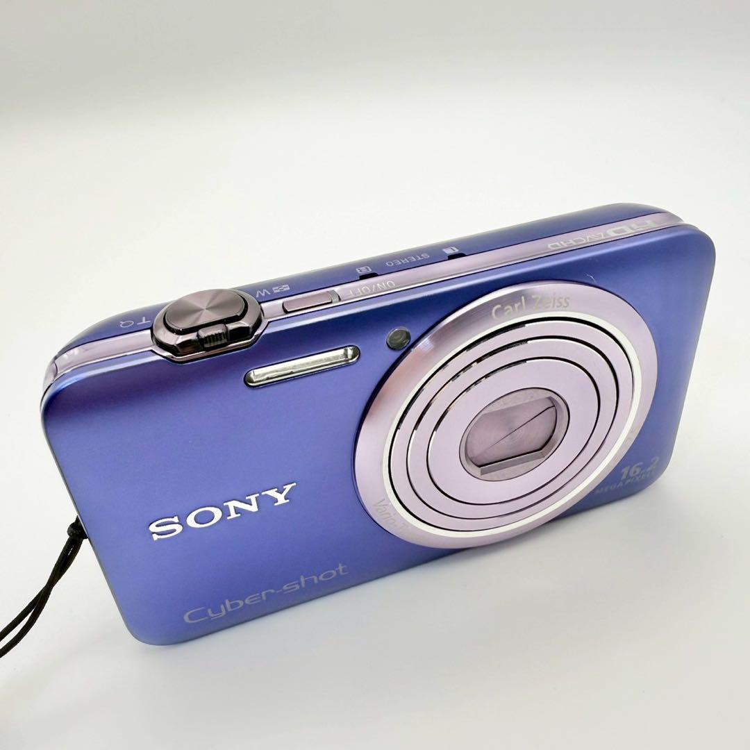 『美品』SONY Cyber-shot DSC-WX7 パープル　紫　デジカメ