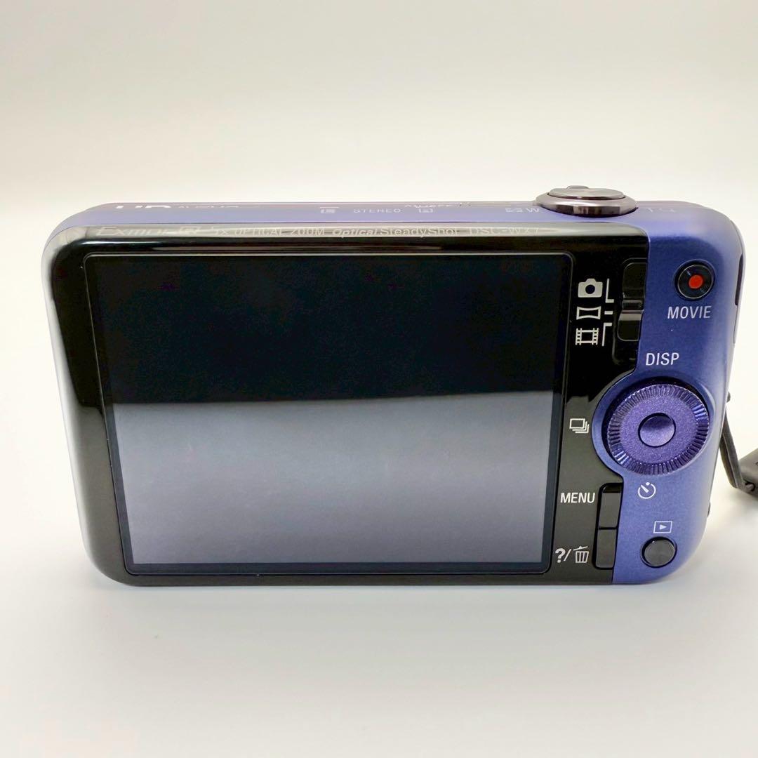 『美品』SONY Cyber-shot DSC-WX7 パープル　紫　デジカメ