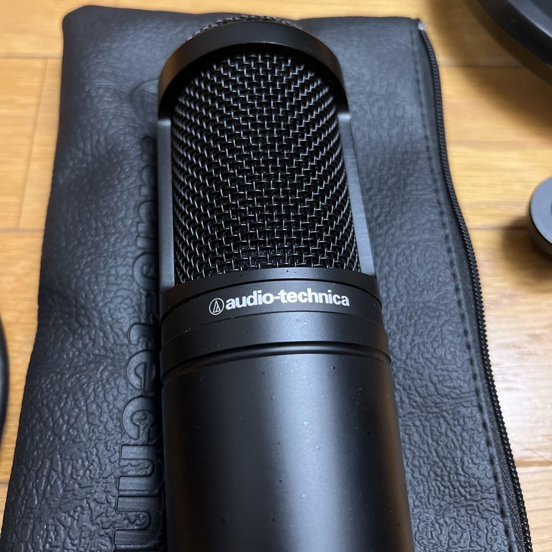 audio-technica AT2020 コンデンサーマイク【おまけ付】