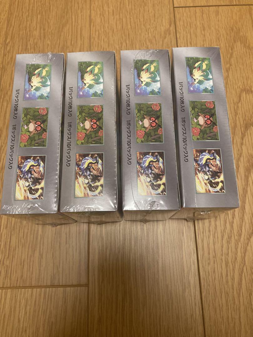 箱シュリンク付き 4BOX テラスタルフェスex 新品未開封