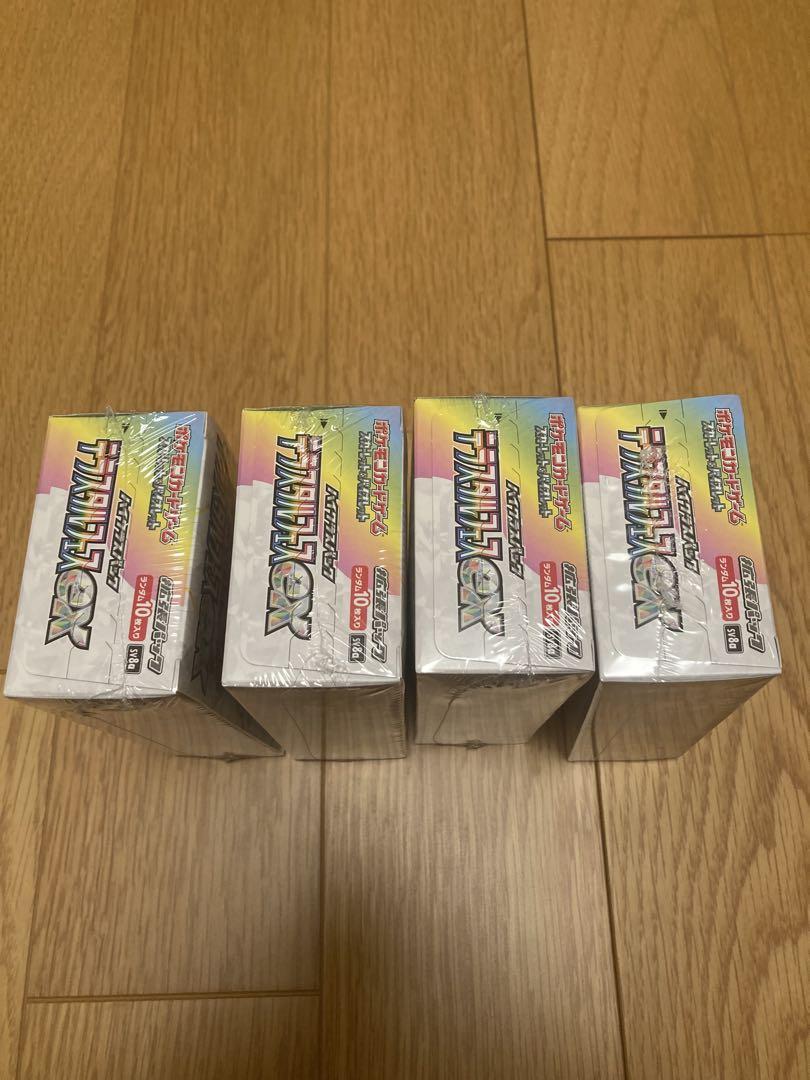 箱シュリンク付き 4BOX テラスタルフェスex 新品未開封