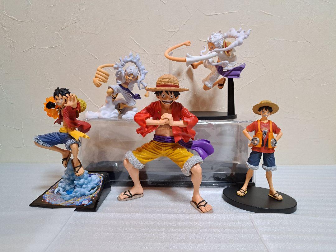 ワンピース フィギュア ルフィ ニカ 一番くじ プライズ など5体セット