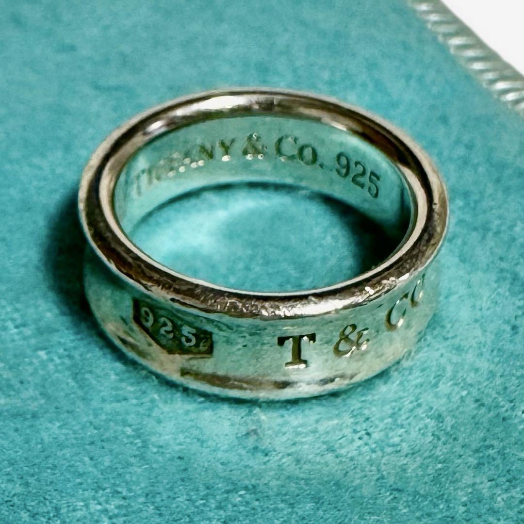 【美品】TIFFANY&Co. ティファニー ナロー リング 1837 11号
