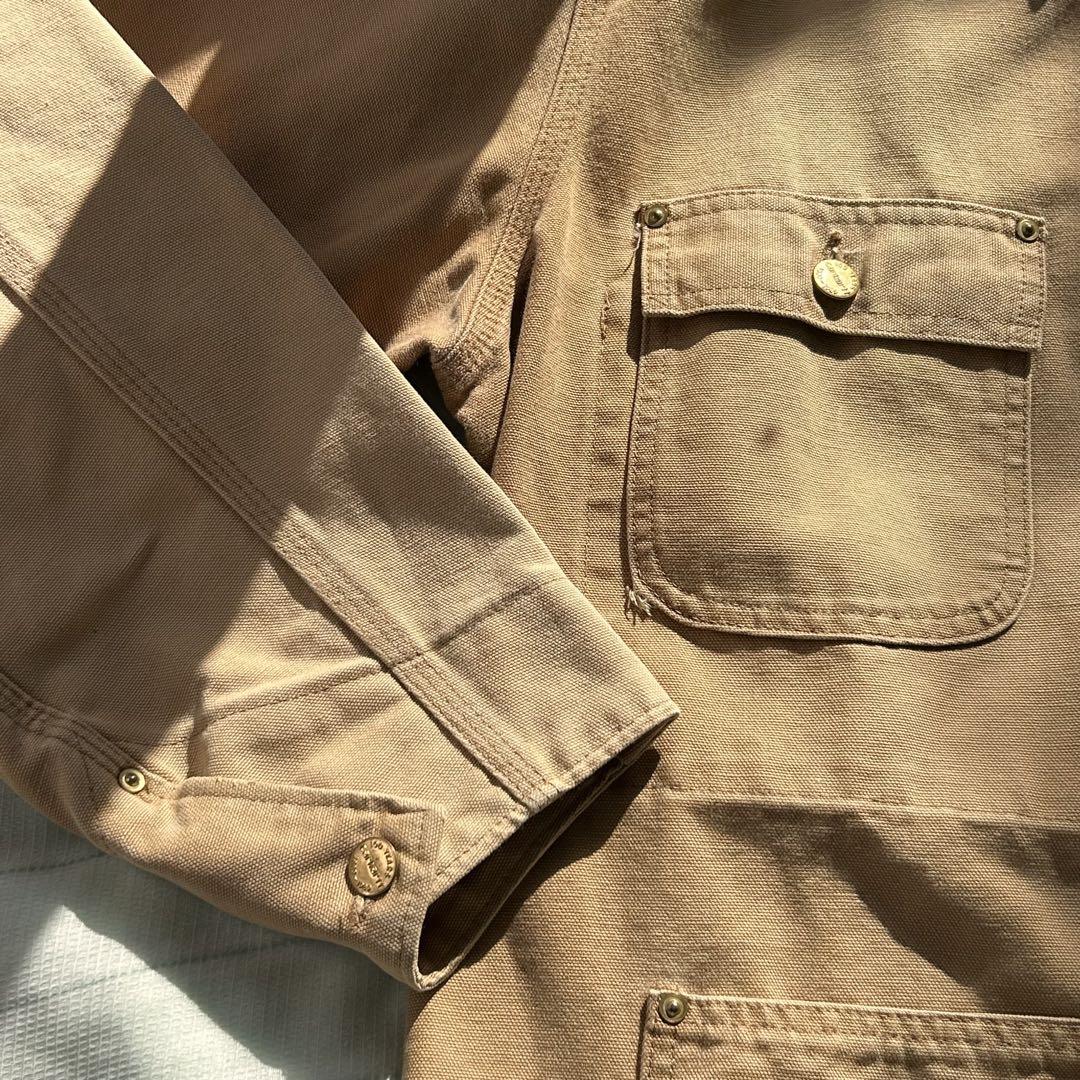 Carhartt ベージュ カバーオール