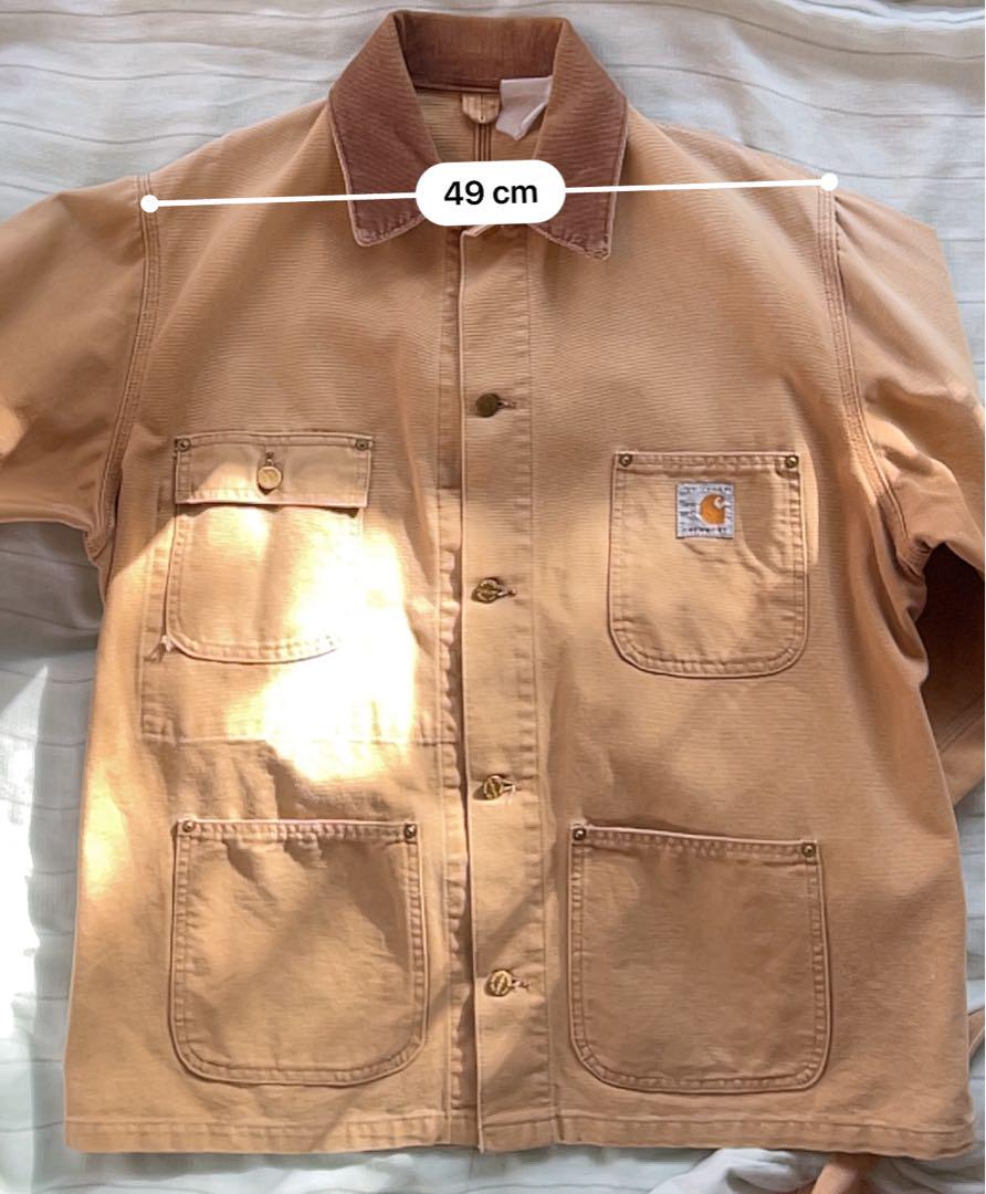 Carhartt ベージュ カバーオール
