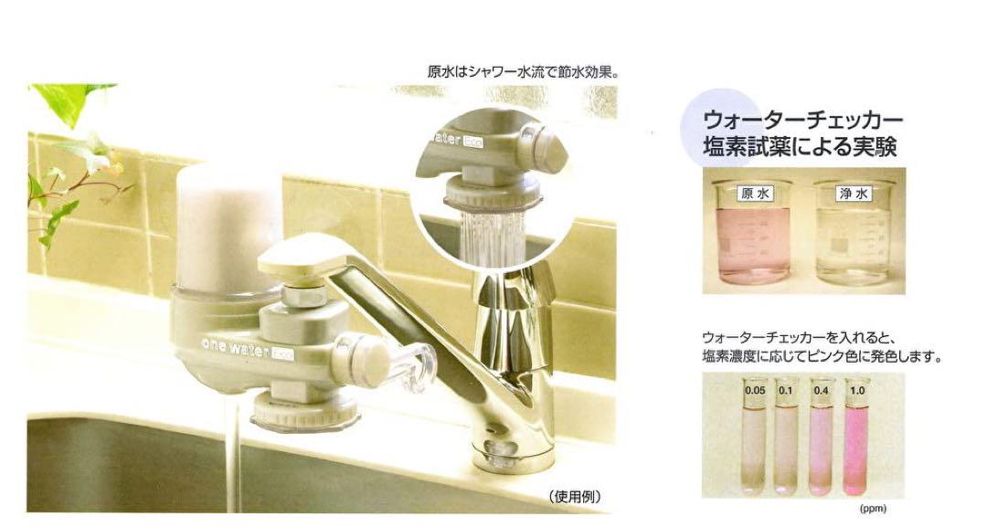 素粒水 ワンウォーター ECO 浄水器 活水器 蛇口直結型