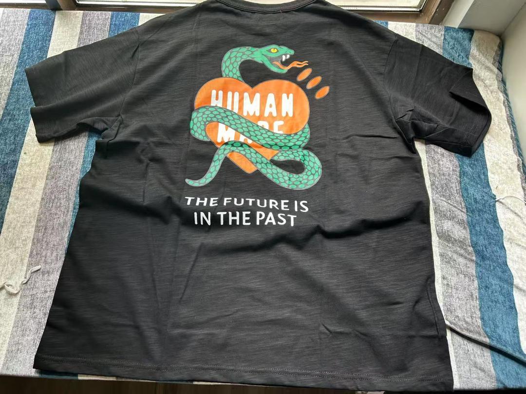 黒いtシャツです-HumanMade