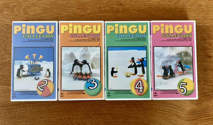 PINGU ピングーコレクション 70分×4巻VHSビデオテープ - メルカリ PINGU ピングーコレクション 70分×4巻VHSビデオテープ - メルカリ