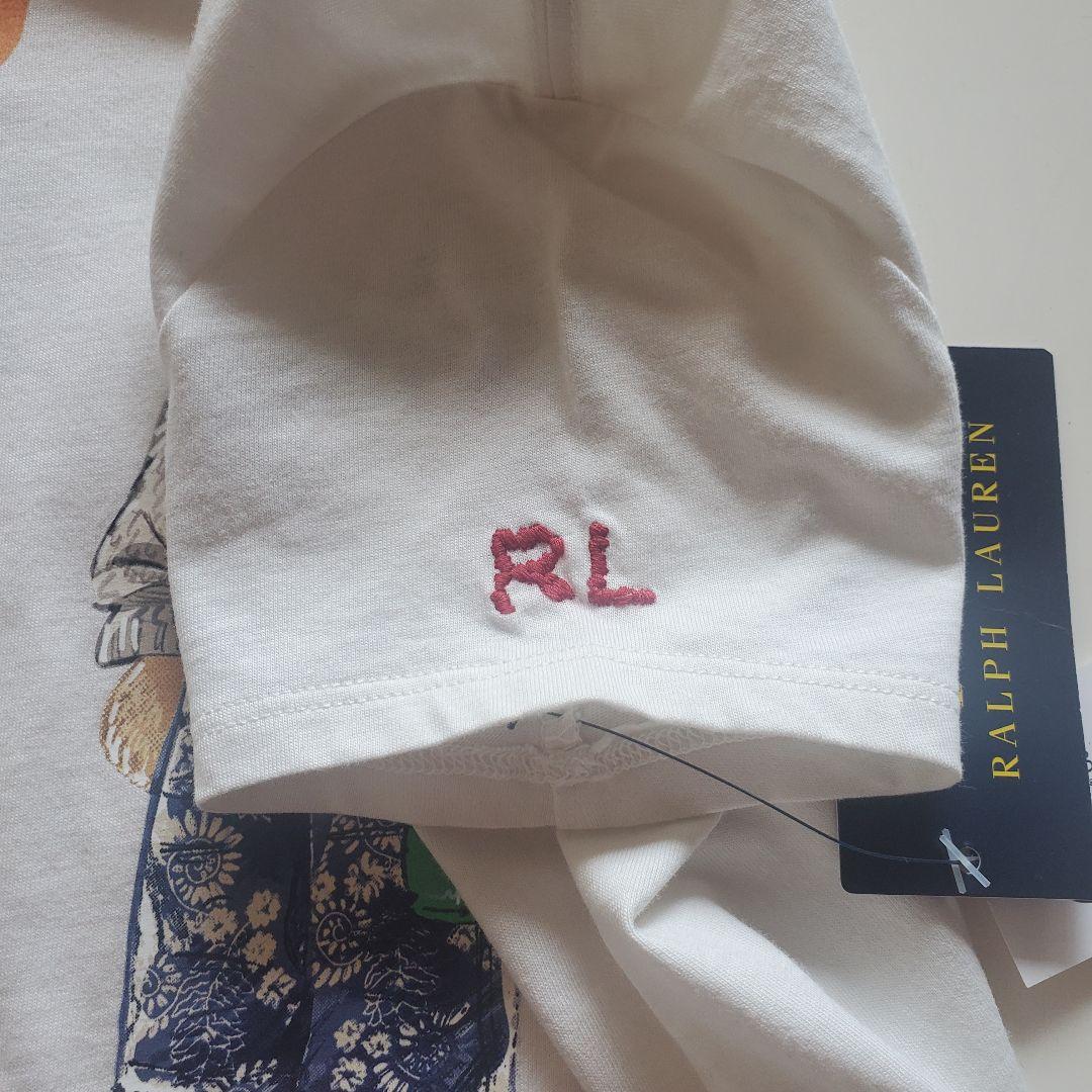 人気　新品　ポロラルフローレン　ポロベア　　半袖Tシャツ140サイズ　刺繍