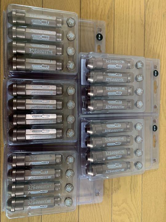 日本未入荷 326power 326ナット Lサイズ ブロンズ 20本セット - その他 日本未入荷 326power 326ナット Lサイズ ブロンズ 20本セット - その他