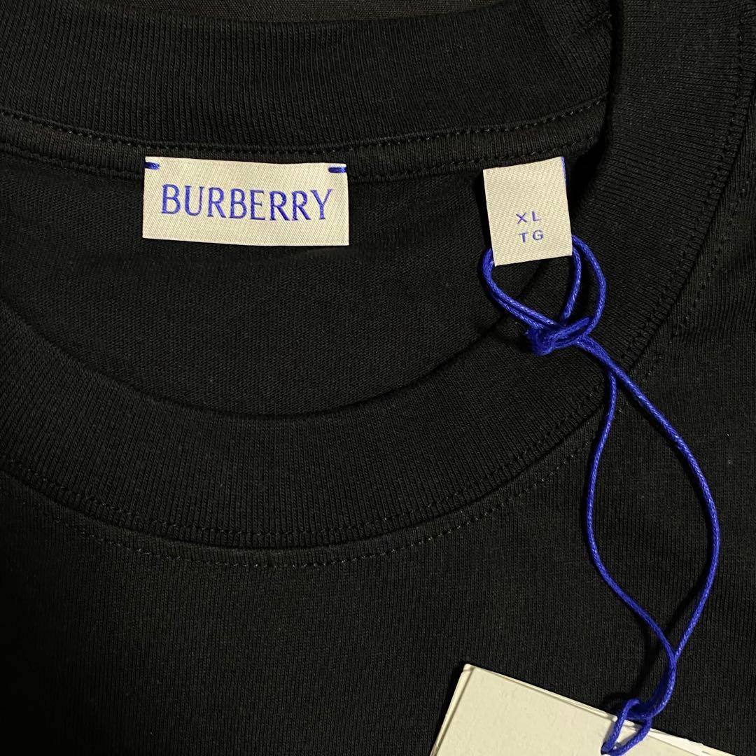 BURBERRY クロスステッチ EKD​ コットンTシャツ XLサイズ　新作