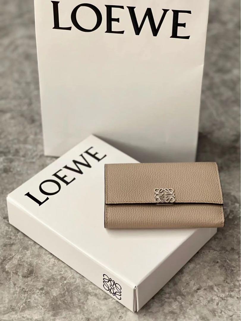 LOEWE　ロエベ　アナグラム　トライフォールドウォレット　三つ折財布