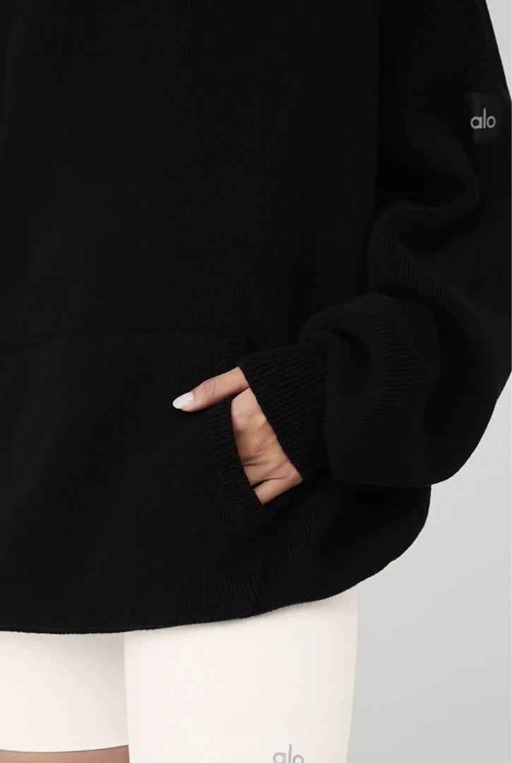 トップス SCHOLAR HOODED SWEATER - BLACK