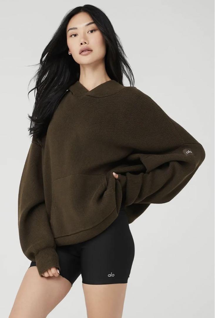トップス SCHOLAR HOODED SWEATER - BLACK