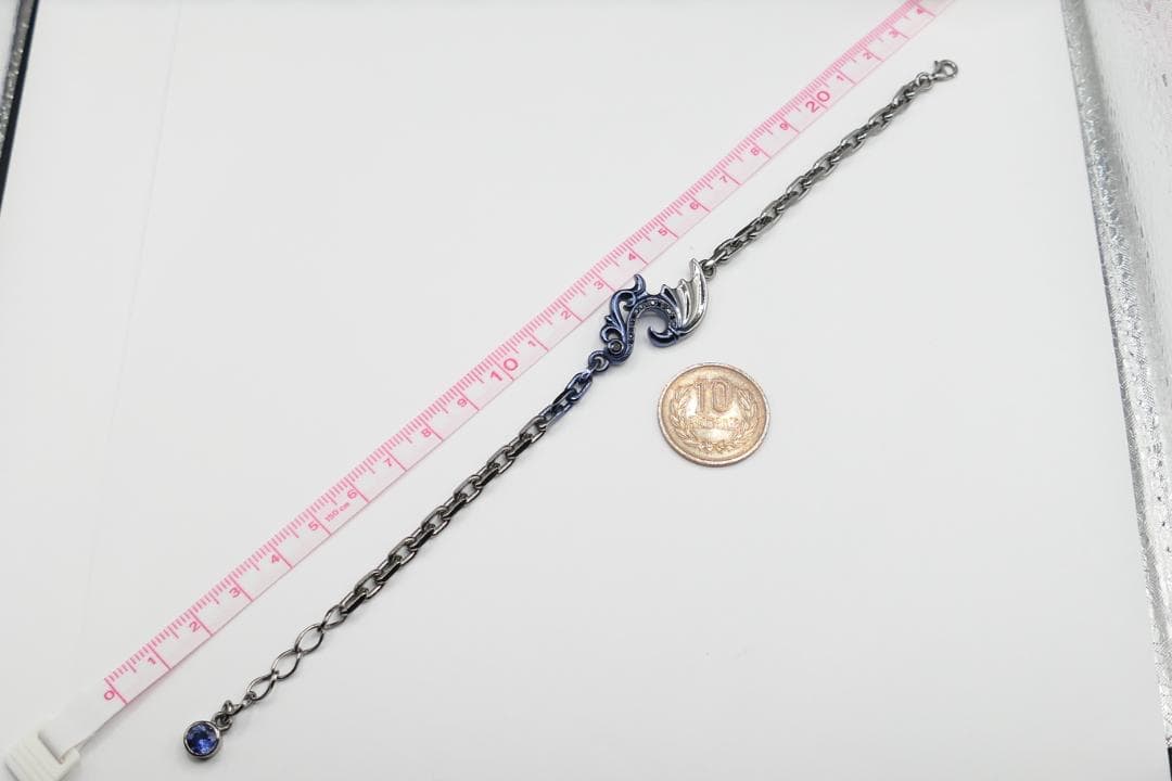 極美品 アルテミスクラシック アクアシルバー コラボ ブレスレット ブルー 極美品 アルテミスクラシック アクアシルバー コラボ ブレスレット ブルー