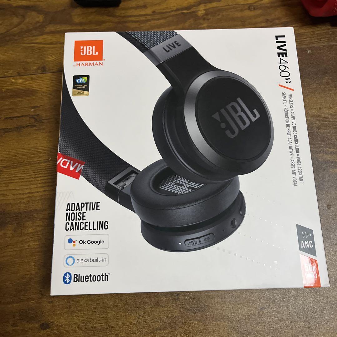 JBL LIVE460NC ワイヤレスヘッドホン ブラック