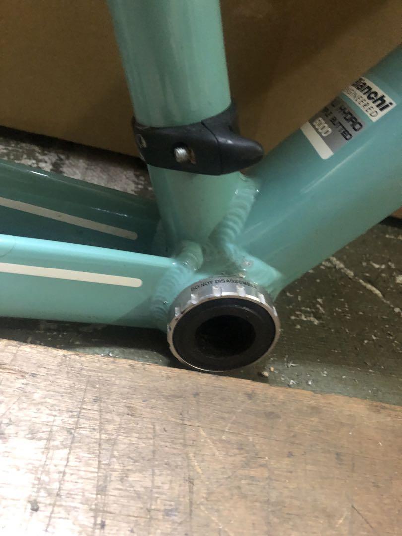 BIANCHI VIA nirone7 フレーム　サイズ50 チェレステ