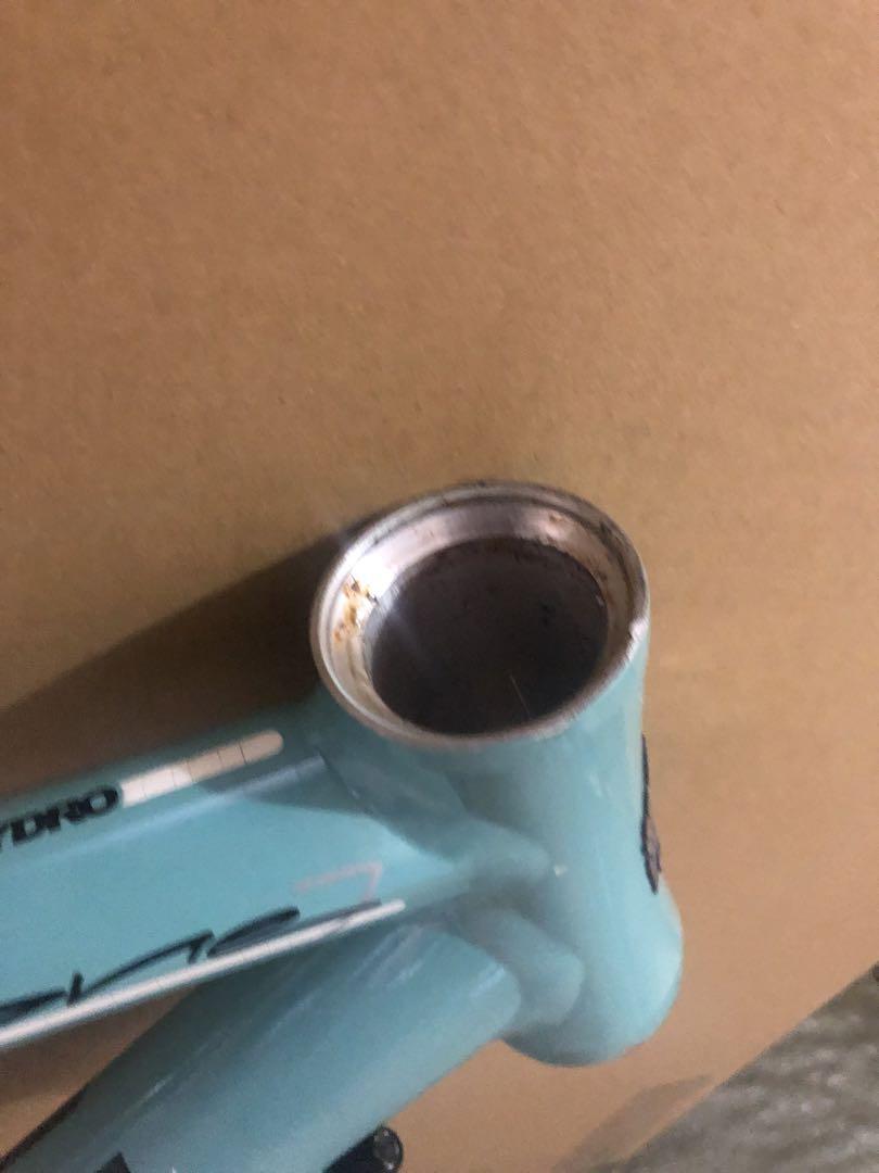BIANCHI VIA nirone7 フレーム　サイズ50 チェレステ