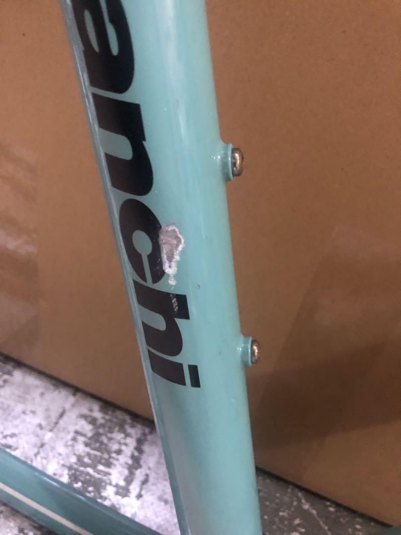 BIANCHI VIA nirone7 フレーム　サイズ50 チェレステ