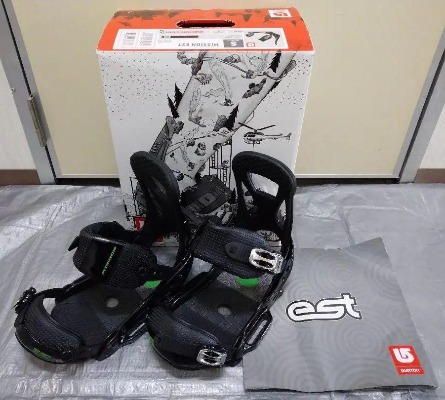 6930円 【美品】 ほぼ新品 BURTON MISSION EST Sサイズ 箱有 バイン バートン
