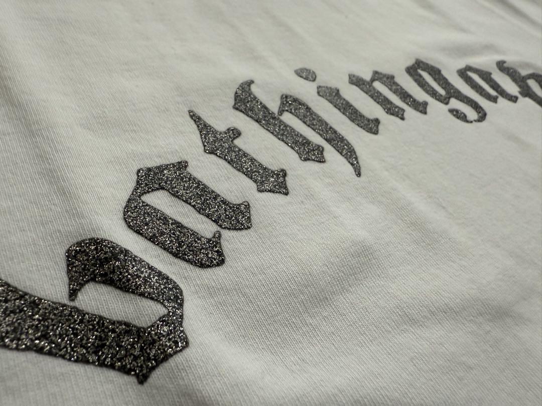 A BATHING APE NIGO エイプ Tシャツ S ラメ ホワイト旧タグ