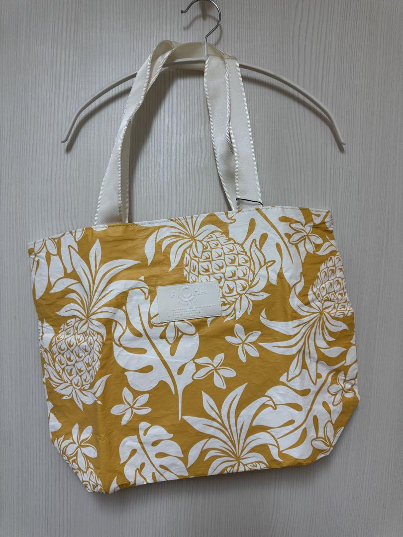 【新品】ALOHA COLLECTION バッグ　パイナップル　黄色