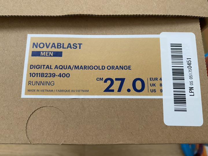 人気 ASICS NOVABLAST ノバブラスト 27㎝ 新品未使用 Uk9eu-m82676564986 セールお得