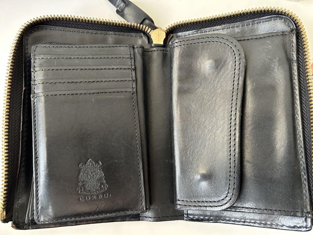 CORBO SLATE 財布　ブラック