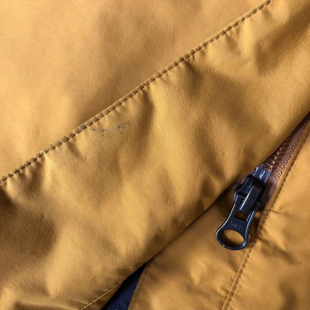 AIGLE エーグル　GORE-TEX 3WAY ナイロンコート　ラビットファー