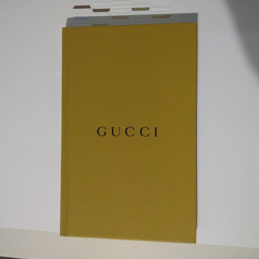 GUCCIノベルティメモ帳